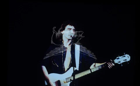 Saga live at the Hammersmith Odeon 1983 (1 of 3 Images) – Michael Sadler