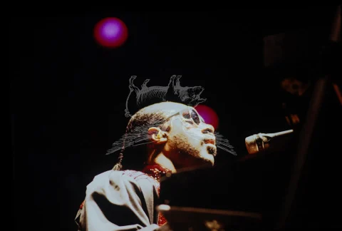 Stevie Wonder live at Wembley Arena 1984 (1 of 3 images)