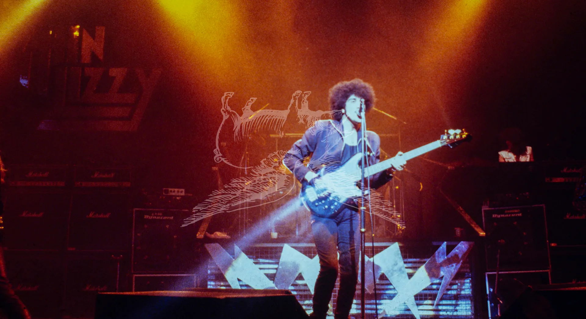 Thin Lizzy 3 Thin Lizzy live at the Hammersmith Odeon 1983 (3 of 12 images) – Phil Lynott